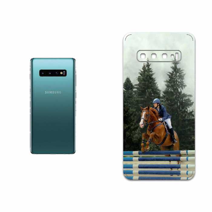 برچسب پوششی ماهوت مدل Equestrianism مناسب برای گوشی موبایل سامسونگ Galaxy S10