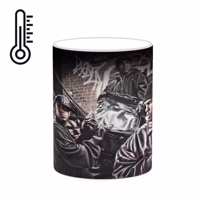 ماگ حرارتی کاکتی طرح Grafiti مدل mgh20502