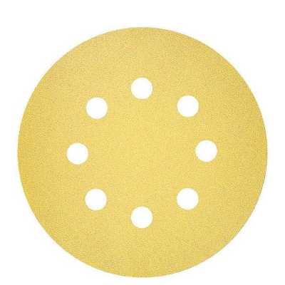 مجموعه 10 عددی سنباده پشت کرکی بوش مدل 180 - 125 میلی متری