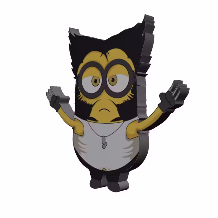 پیکسل طرح مینیون کد 554