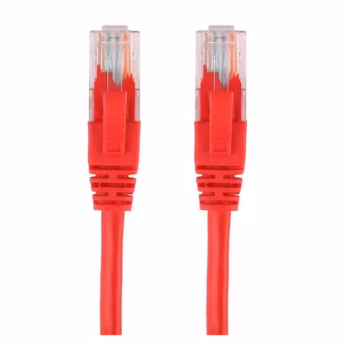 کابل شبکه CAT6 مدل NV10-6 رنگ قرمز