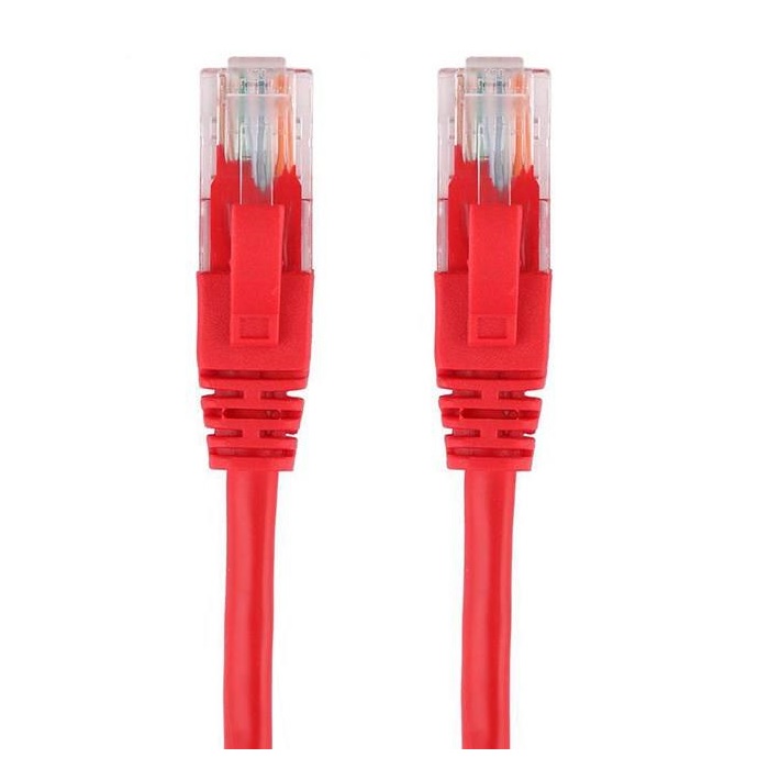 کابل شبکه CAT6 مدل NV10-6 رنگ قرمز