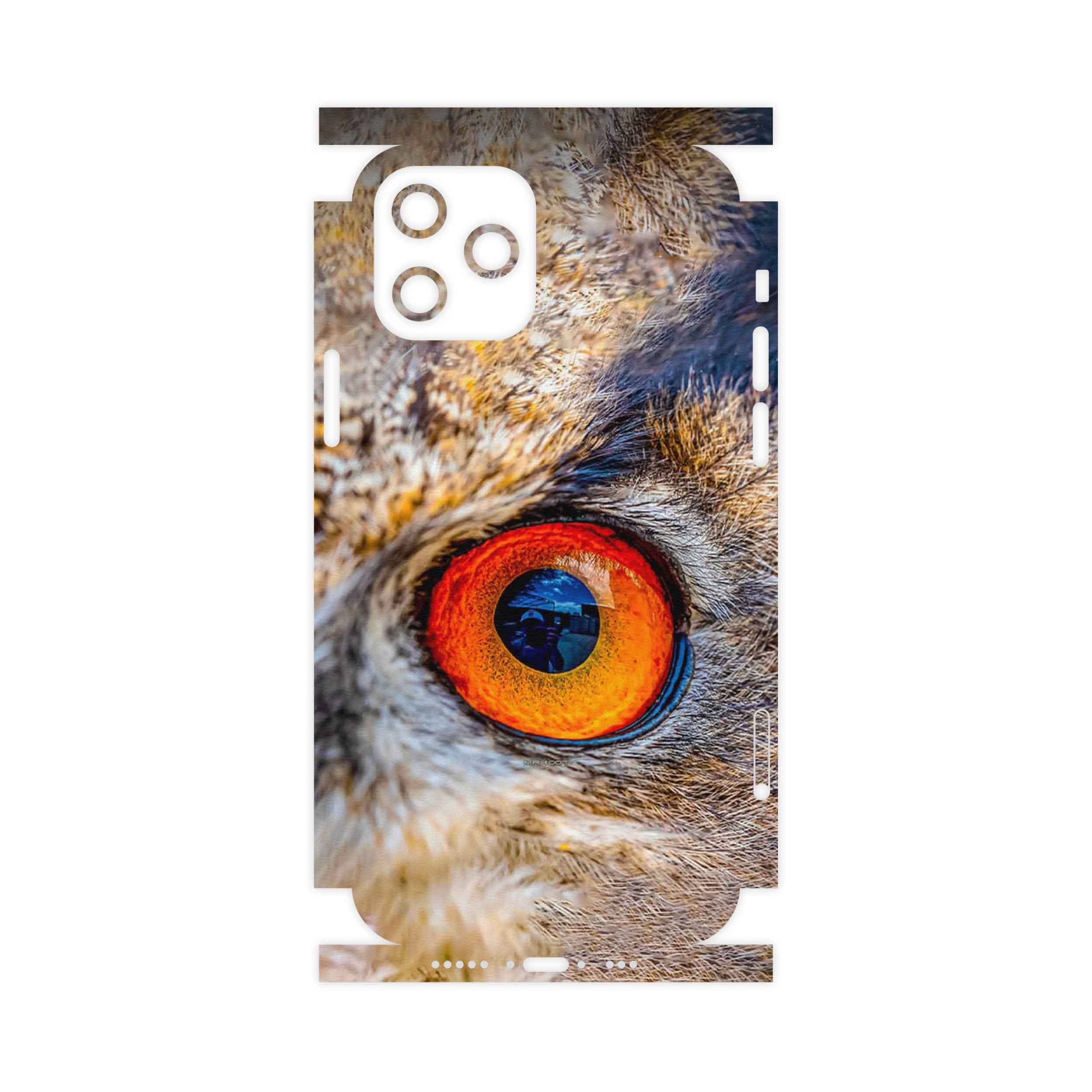 برچسب پوششی ماهوت مدل Owl eyes-FullSkin مناسب برای گوشی موبایل اپل iPhone 12 Pro