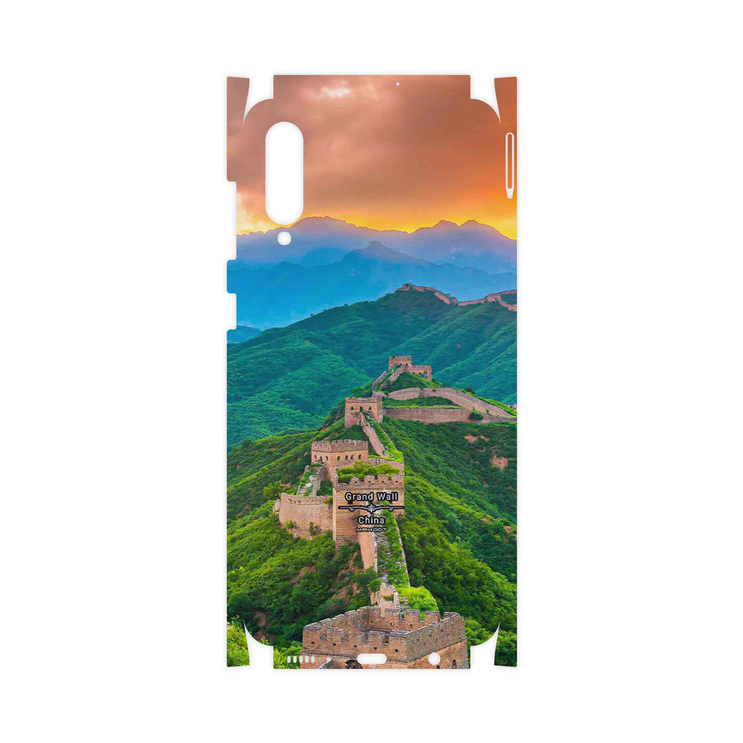 برچسب پوششی ماهوت مدل China Grand Wall-FullSkin مناسب برای گوشی موبایل سامسونگ Galaxy A50s