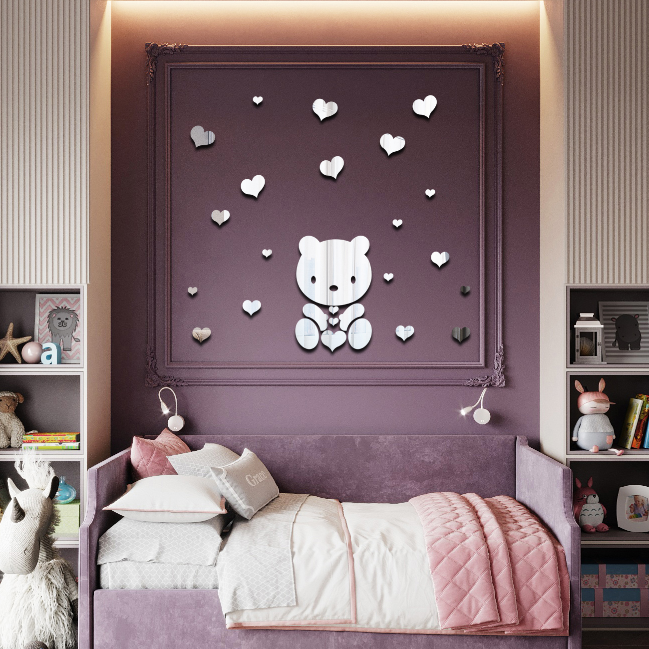 آینه پدیده شاپ مدل خرسی