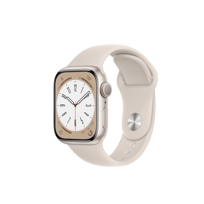 ساعت هوشمند اپل Apple Watch Series 8 سایز 41 میلی متر سفید