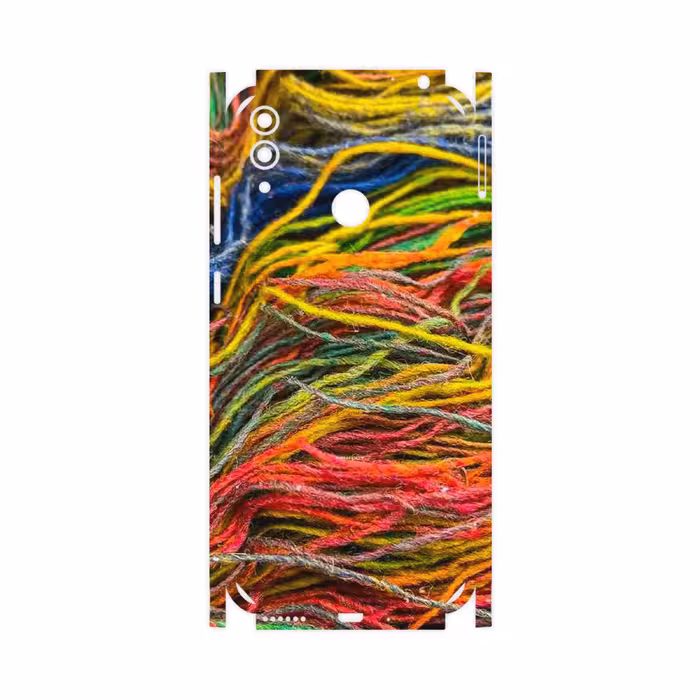 برچسب پوششی ماهوت مدل Fabric Texture 9-FullSkin مناسب برای گوشی موبایل آنر 8C