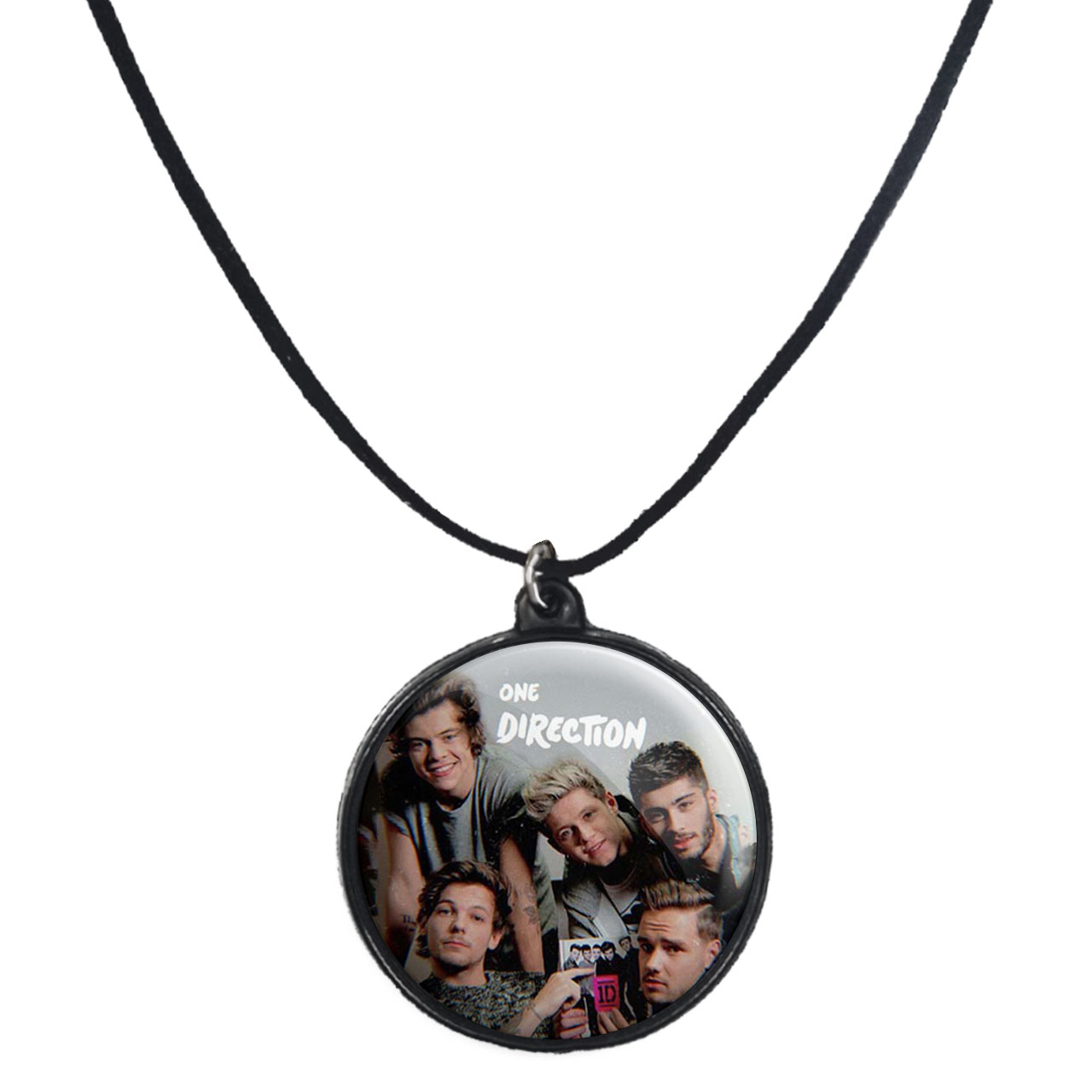 گردنبند پرمانه طرح One Direction کد pmb.13584 مدل دو طرفه