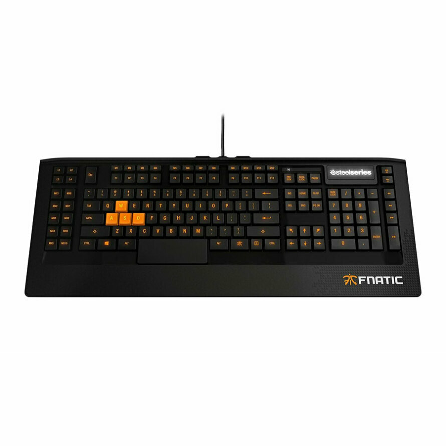 کیبورد گیمینگ استیل سریز APEX fnatic Edition