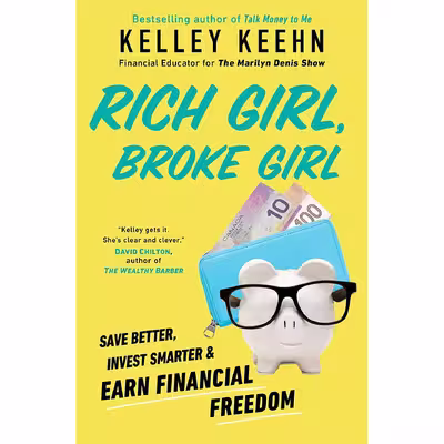 کتاب Rich Girl, Broke Girl اثر Kelley Keehn انتشارات Simon &amp; Schuster