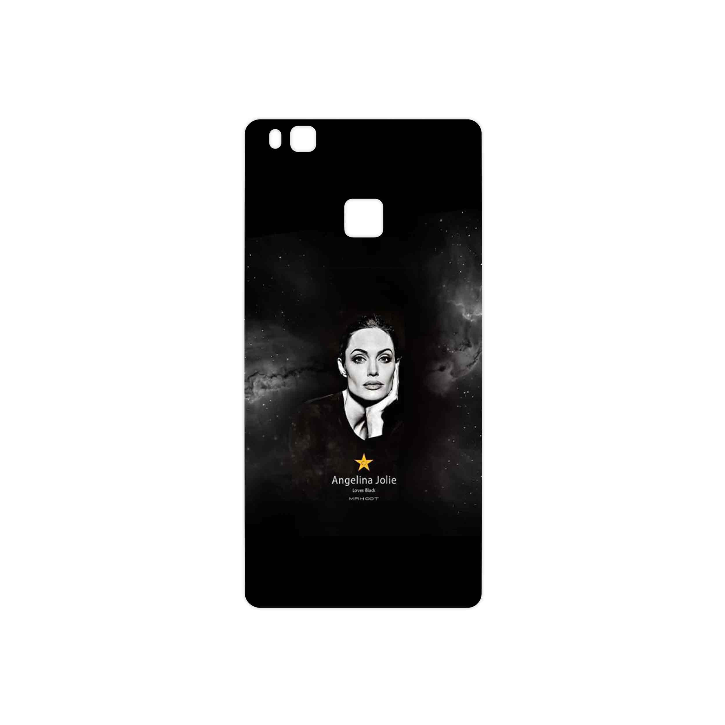 برچسب پوششی ماهوت مدل Angelina Jolie مناسب برای گوشی موبایل هوآوی P9 Lite