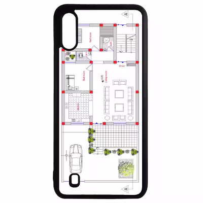 کاور طرح نقشه کد 110646 مناسب برای گوشی موبایل سامسونگ galaxy a01