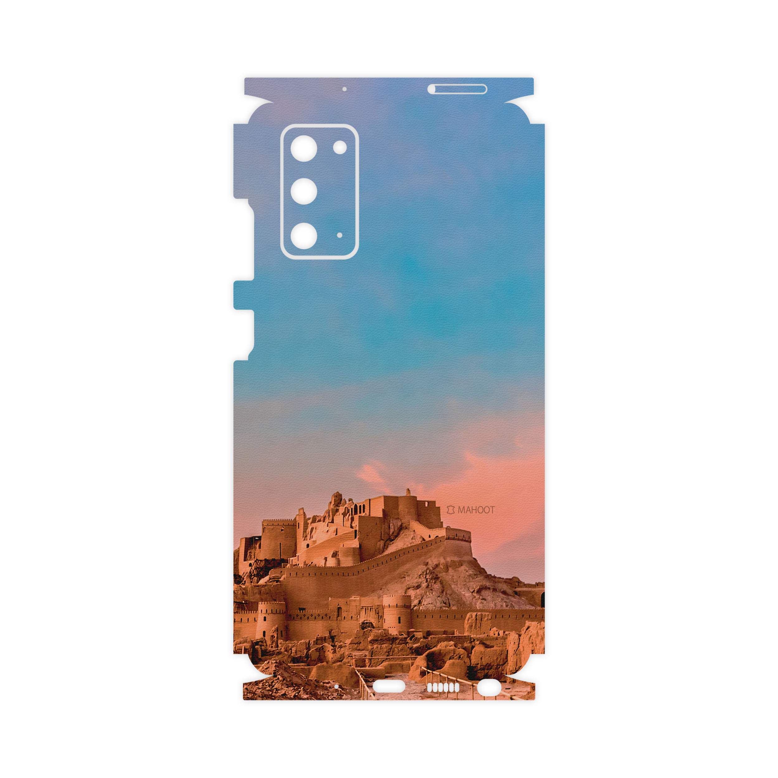 برچسب پوششی ماهوت مدل Full skin-ARG-e-BAM مناسب برای گوشی موبایل سامسونگ Galaxy Note20