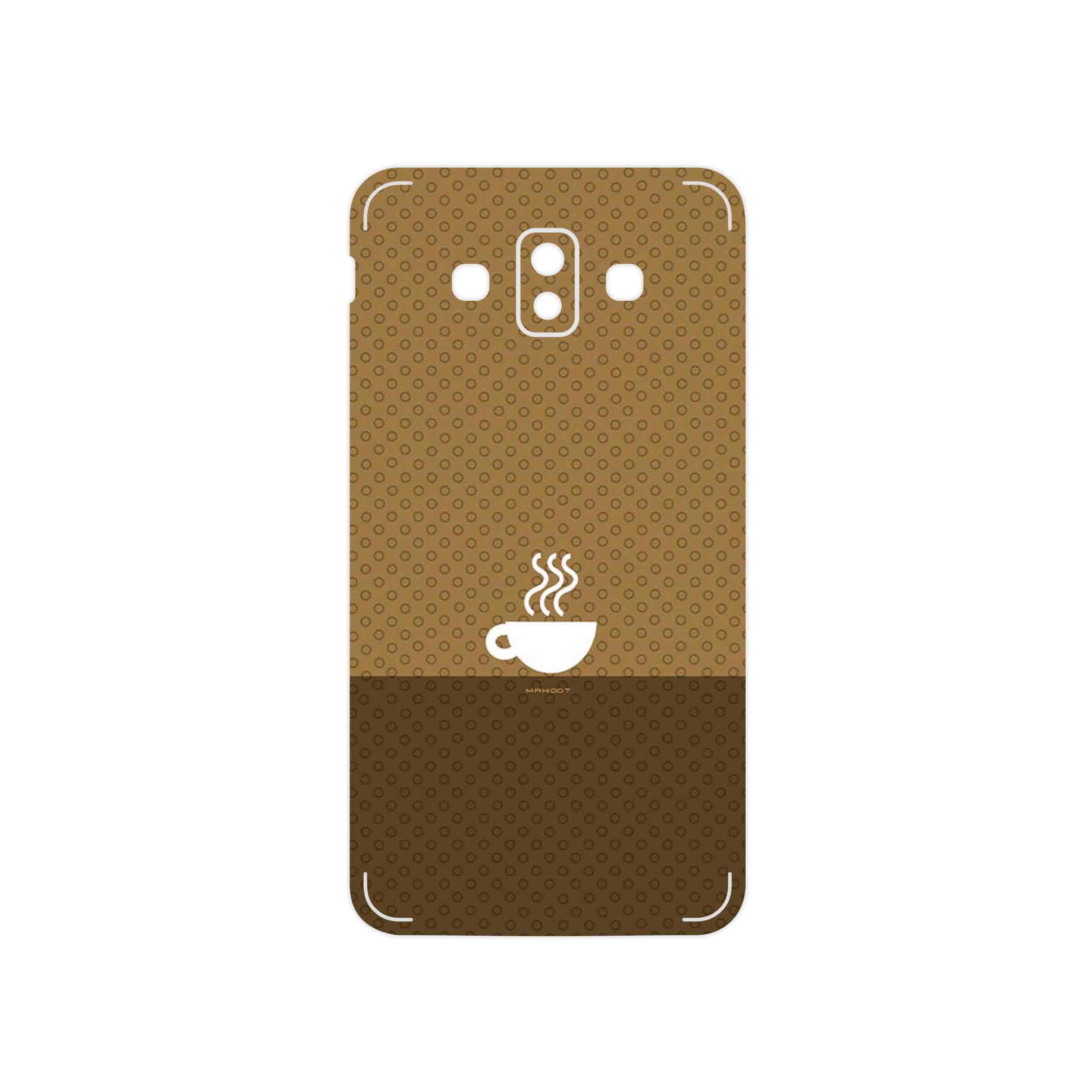 برچسب پوششی ماهوت مدل Minimal Cup of Coffee Icon مناسب برای گوشی موبایل سامسونگ Galaxy J7 Duo