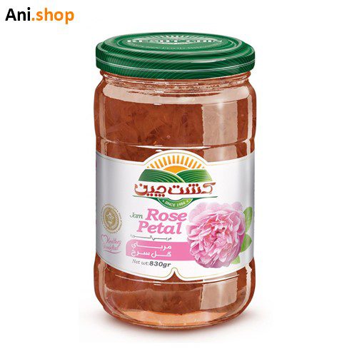 مربای گل محمدی کشت چین 830 گرم کد F105