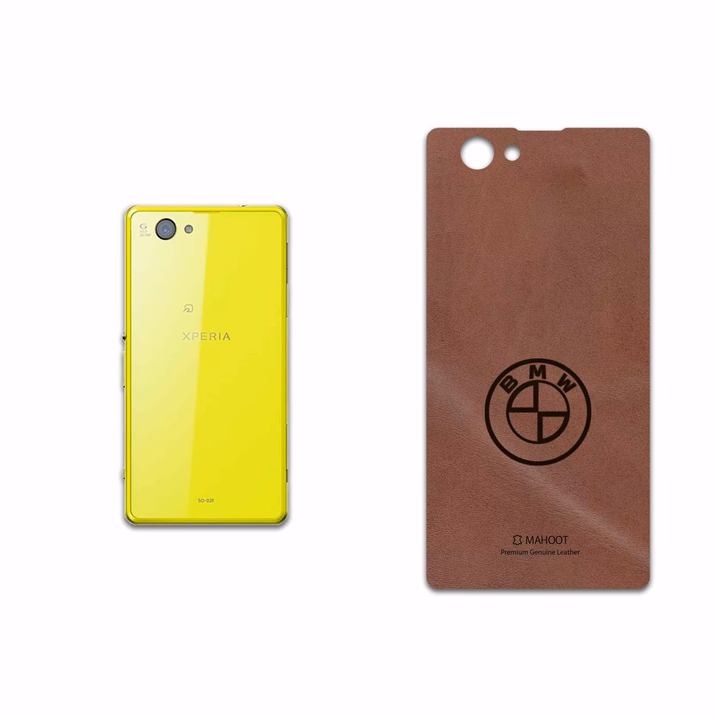 برچسب پوششی ماهوت مدل MNL-BMW مناسب برای گوشی موبایل سونی Xperia Z1 Compact