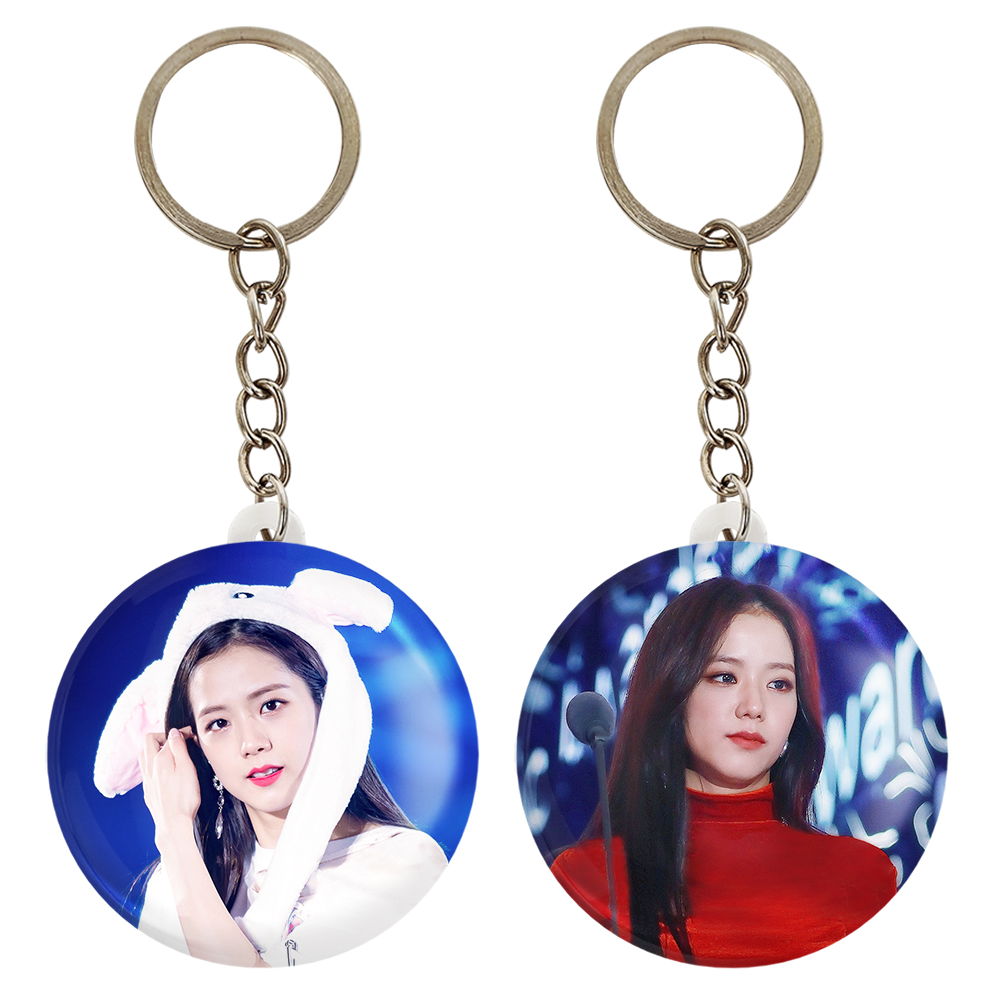 جاکلیدی خندالو مدل جیسو بلک پینک کد 1412214120 مجموعه 2 عددی