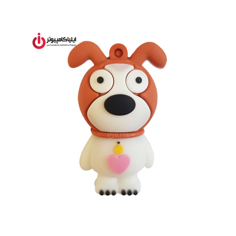 فلش مموری عروسکی کینگ فست مدل DO-15 طرح سگ ظرفیت 32 گیگابایت