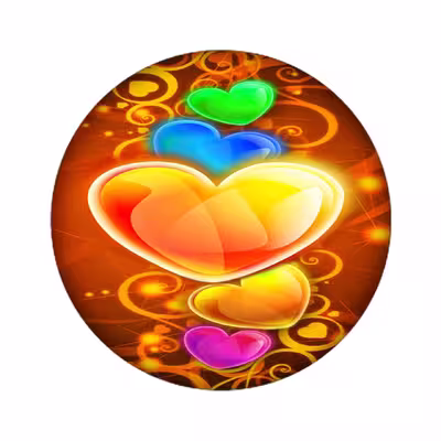 برچسب کنسول بازی مدل قلب کد 2502