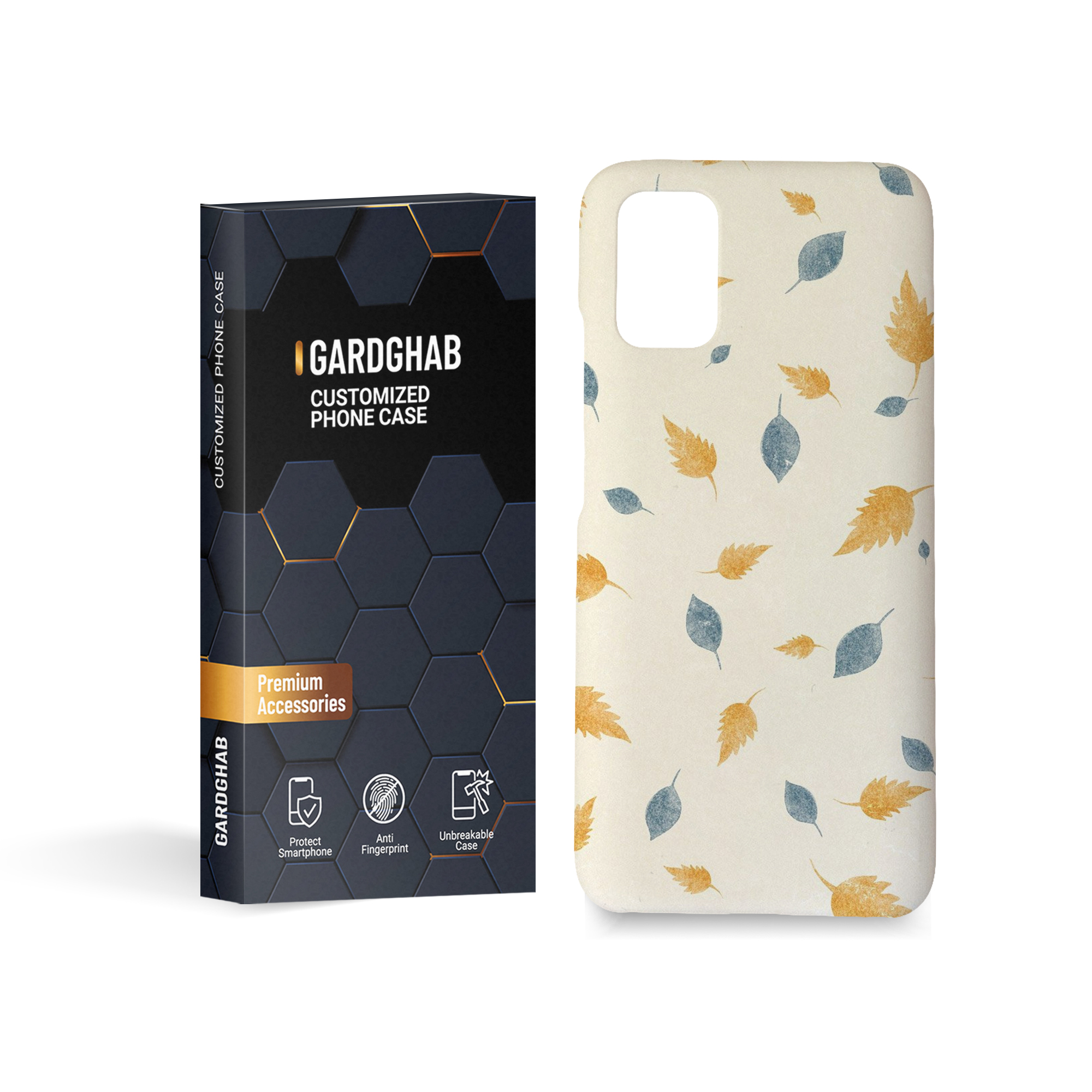 کاور گارد قاب مدل برگ مناسب برای گوشی موبایل شیائومی poco m3