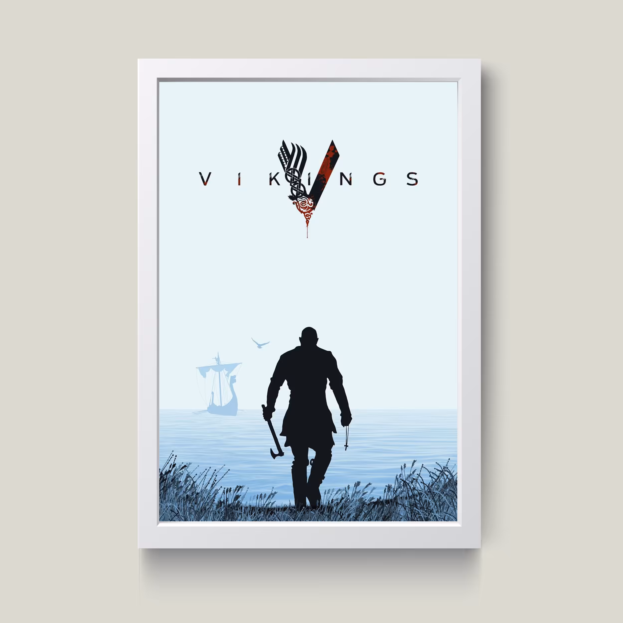 تابلو مدل رگنار Vikings کدG13-29