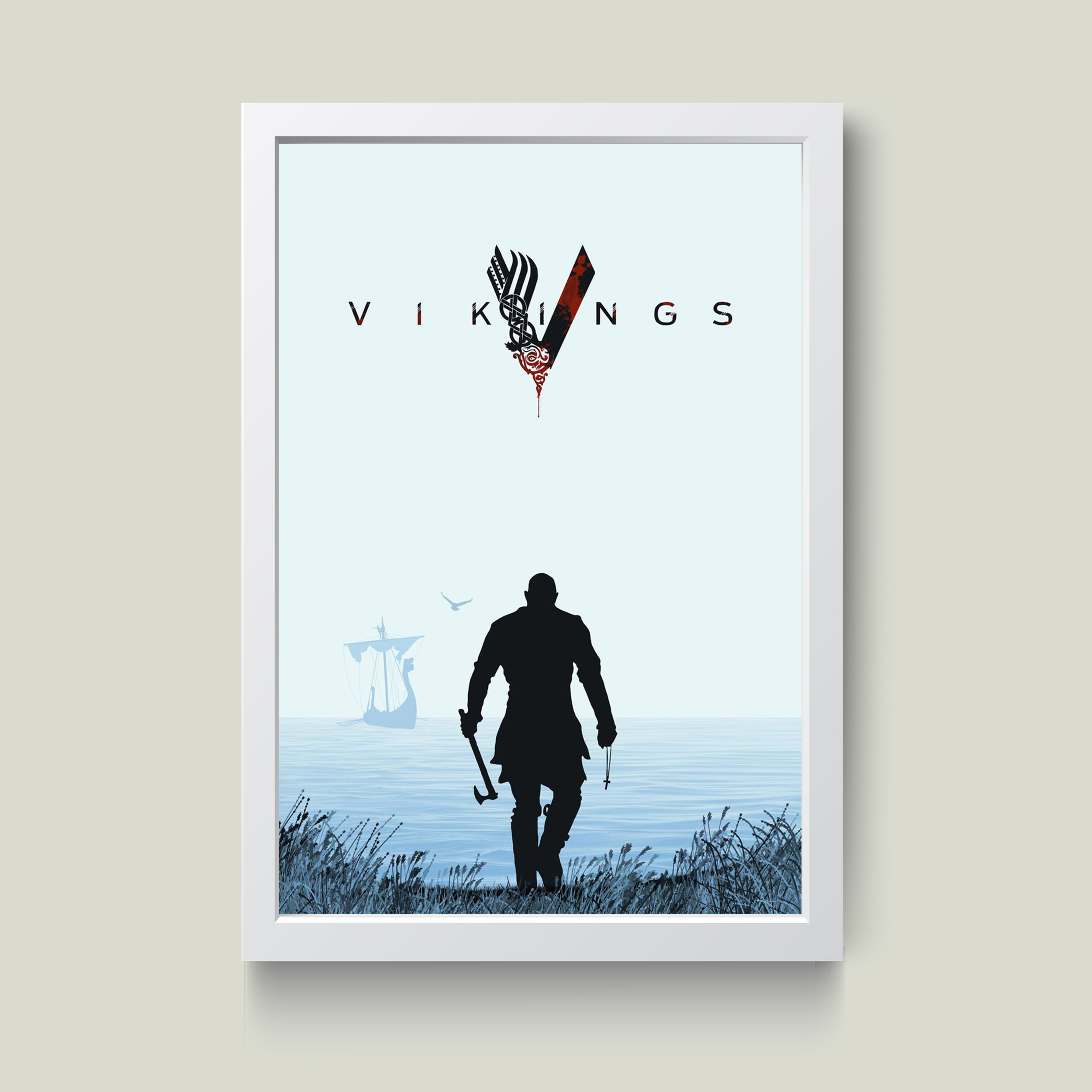 تابلو مدل رگنار Vikings کدG13-29