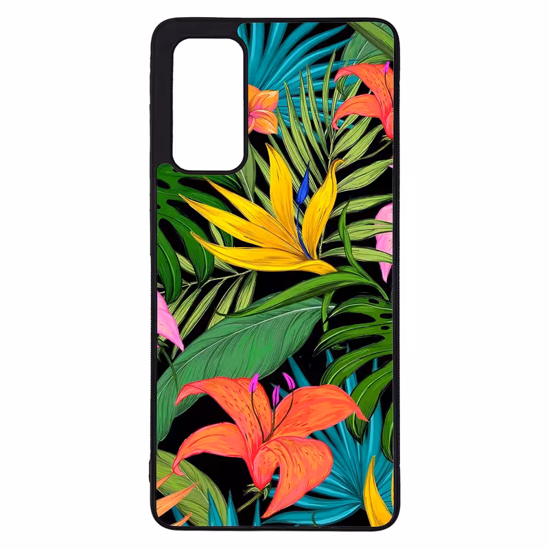 کاور طرح گل کد G-056 مناسب برای گوشی موبایل سامسونگ Galaxy S20 FE | دیجی قاب دونی