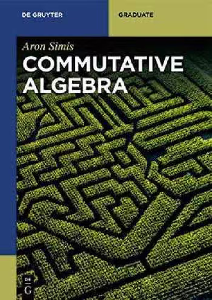 [PDF] دانلود کتاب Commutative Algebra, 2020