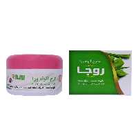 کرم مرطوب کننده روجا مدل Aloe Vera به همراه صابون آلوئه ورا 