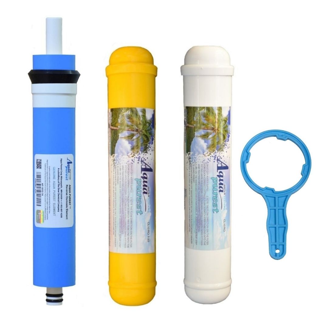 فیلتر دستگاه تصفیه آب آکوا پیورست مدل RO-PRO 03 مجموعه 3 عددی