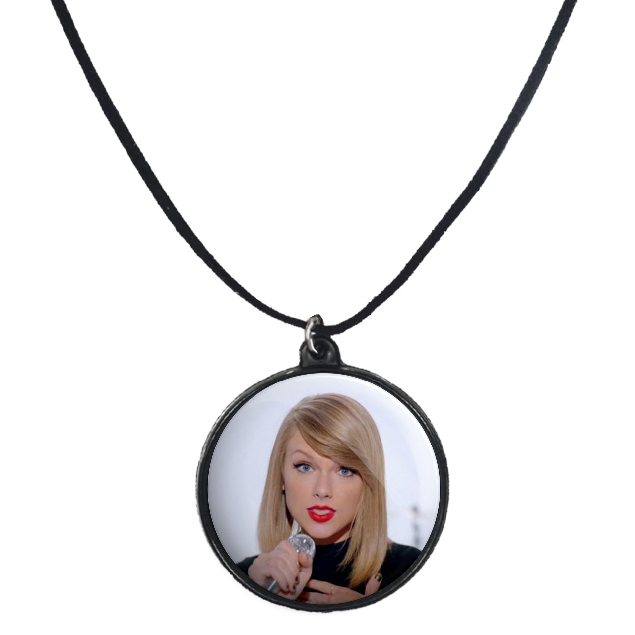 گردنبند پرمانه طرح تیلور سویفت کد pmb.2233 مدل دو طرفه