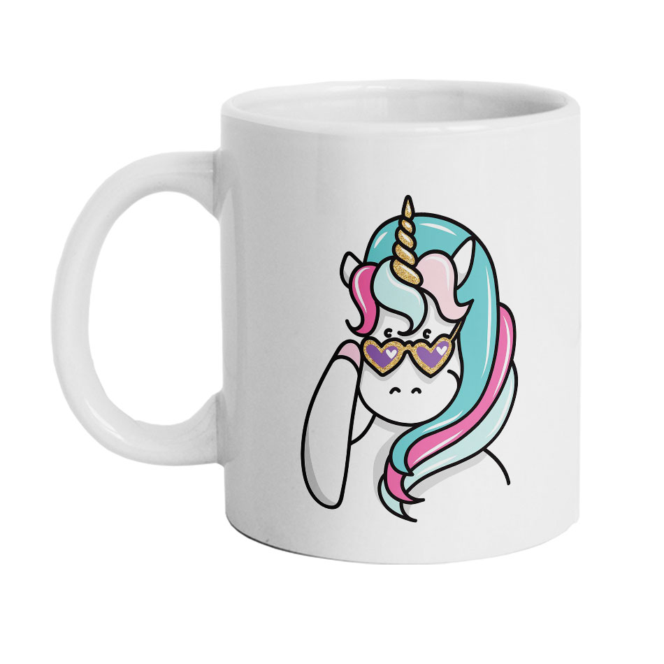 ماگ دارلی طرح یونیکورن مدل MG2788