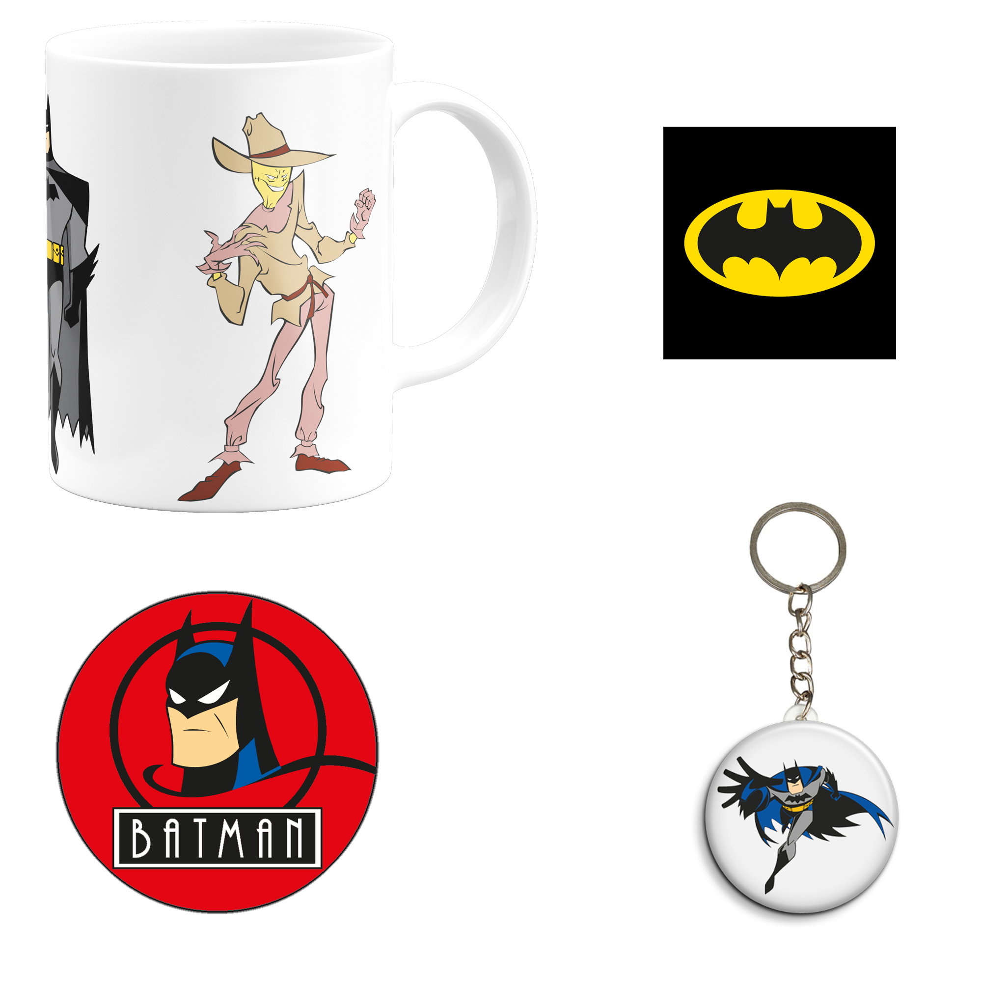 ست هدیه ماگ مدل کارتون بتمن کد M4