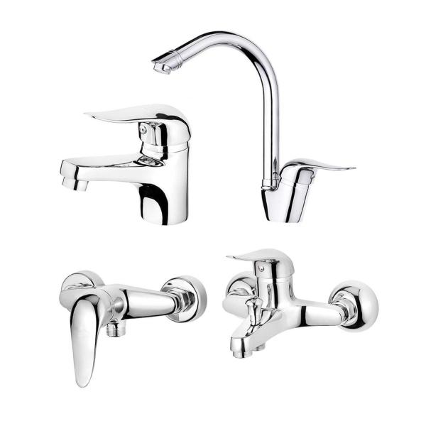 ست شیرآلات ماهشیر ایران مدل یاس کد 102