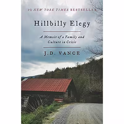 کتاب Hillbilly Elegy اثر J. D. Vance انتشارات Harper