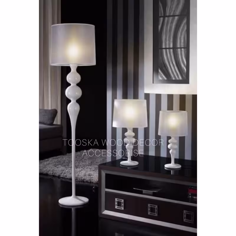 آباژور ایستاده سفید اکسسوری منزل ارسال رایگان