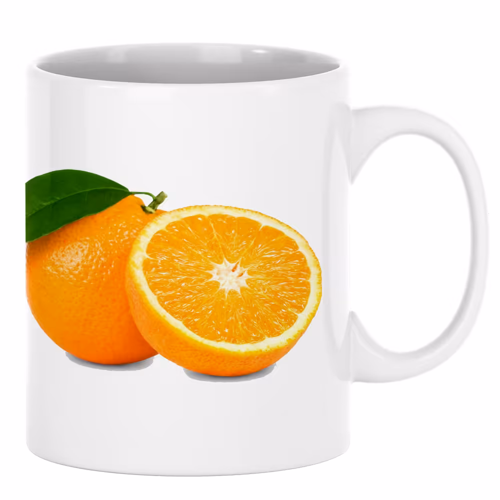 ماگ طرح میوه مدل پرتقال