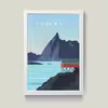 تابلو مدل نروژ Norway کد m2479-w