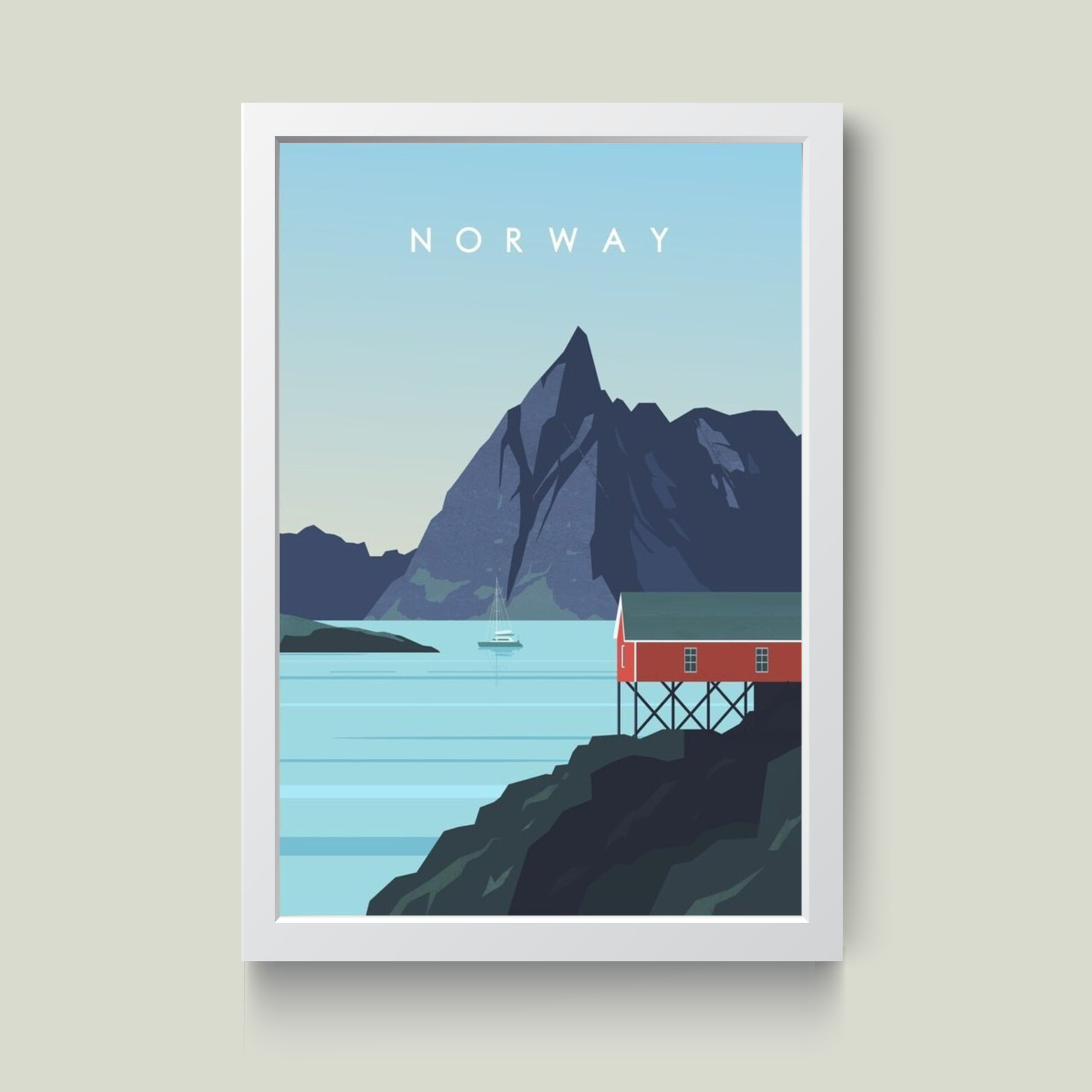 تابلو مدل نروژ Norway کد m2479-w