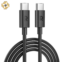 کابل شارژ راوپاور USB-C به USB-C مدل RP-CB1021