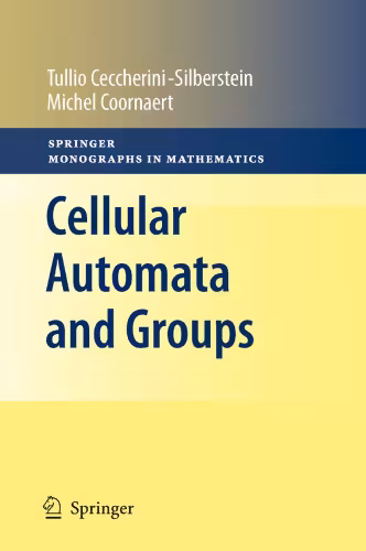 خرید و دانلود نسخه کامل کتاب Cellular Automata and Groups
