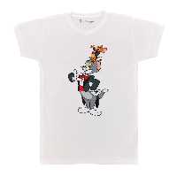 تی شرت بچگانه پرمانه طرح tom and jerry کد pmt.2971