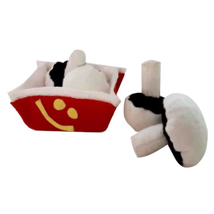 ست اسباب بازی فست فود مدل قارچ سوخاری