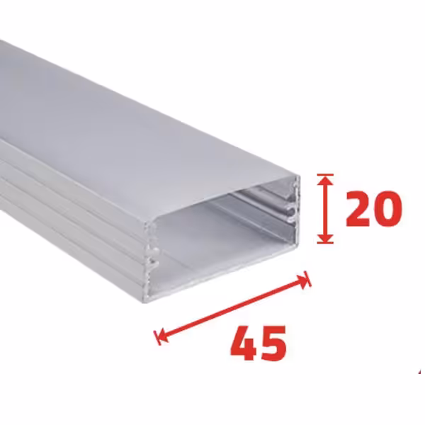 لاینر نوری روکار R7 - یراقینو فروش یراق آلات کابینت و درب