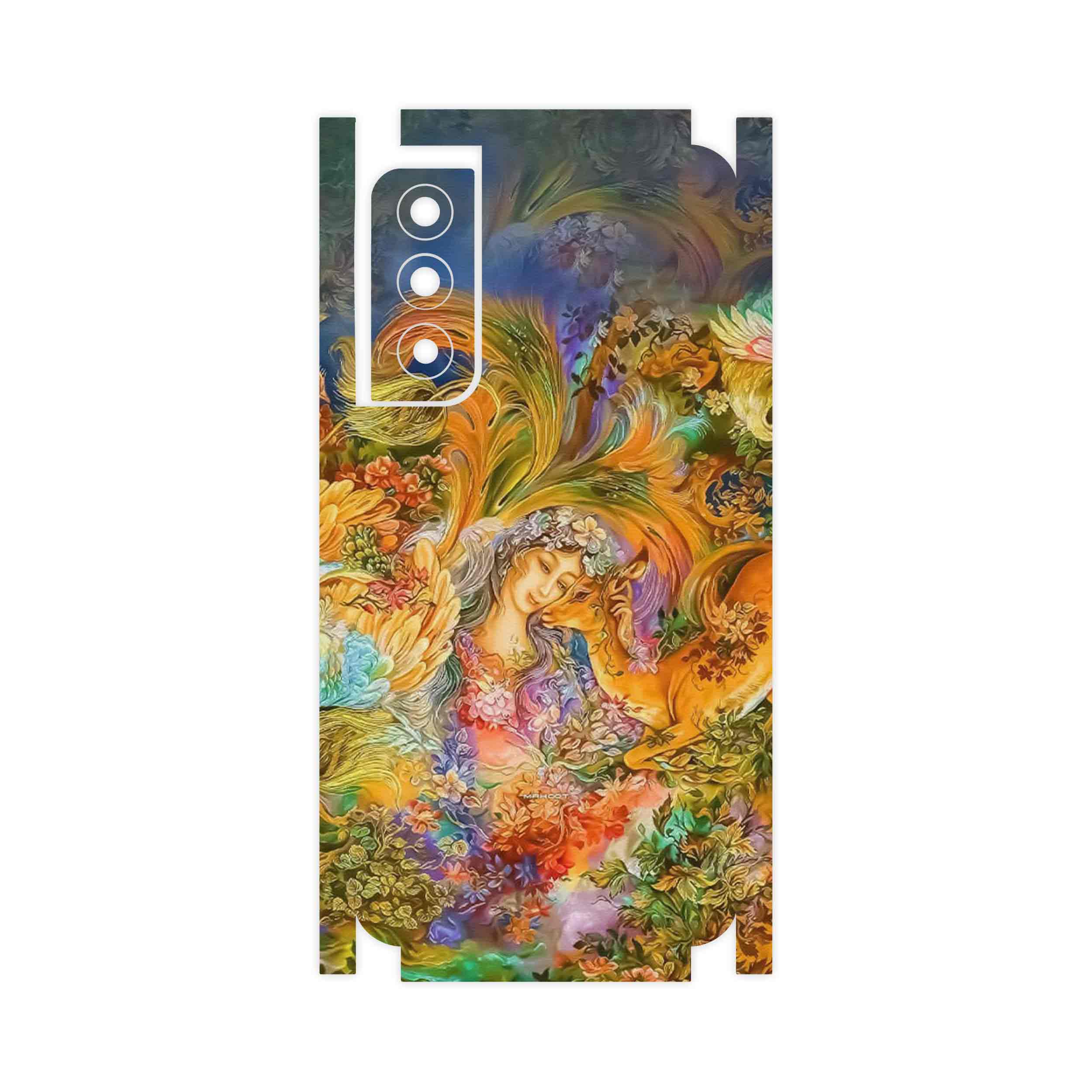 برچسب پوششی ماهوت مدل Persian miniature 3-FullSkin مناسب برای گوشی موبایل سامسونگ Galaxy S21 FE 5G