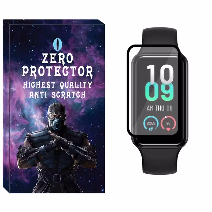 محافظ صفحه نمایش نانو زیرو مدل NZO مناسب برای ساعت هوشمند شیائومی Amazfit Band 7