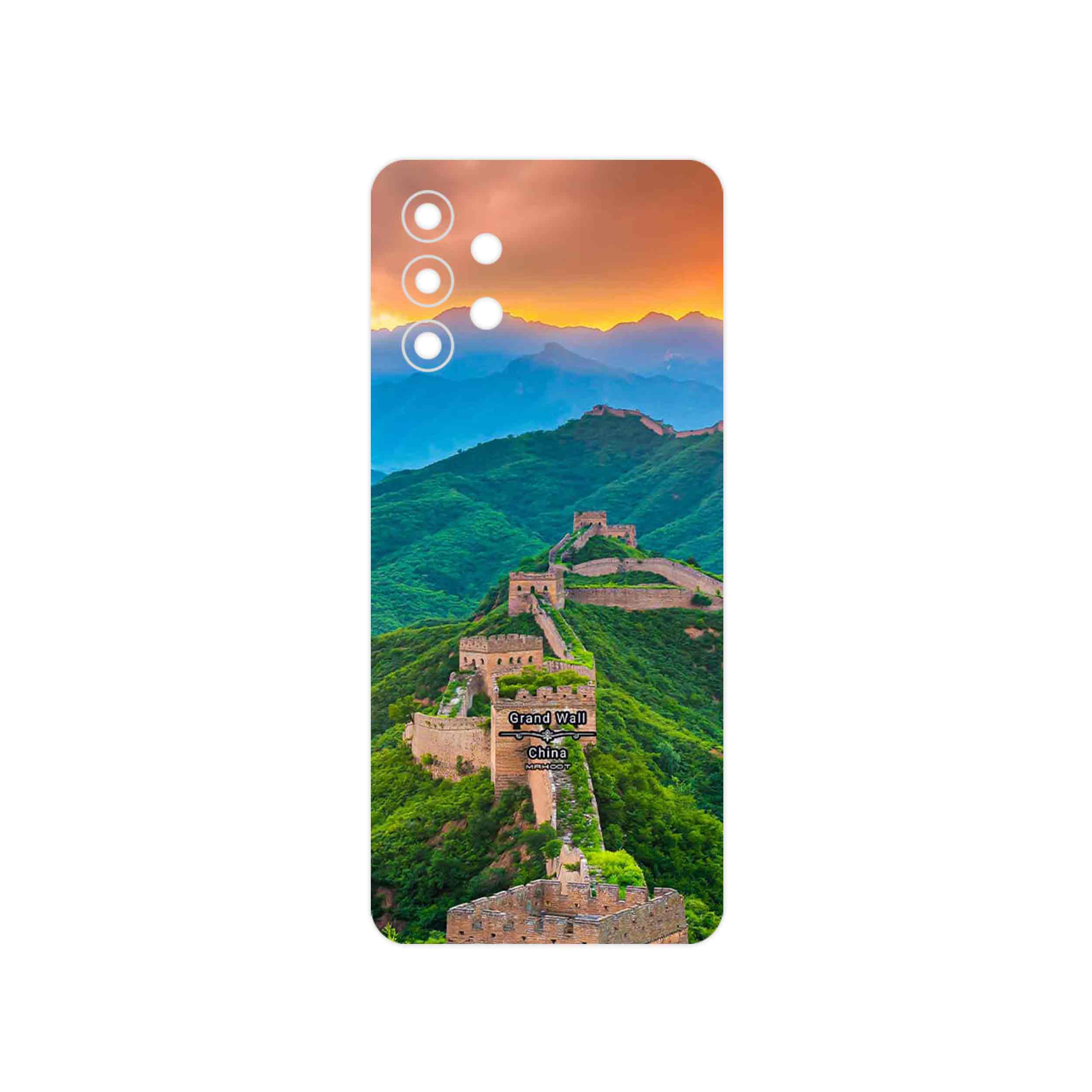 برچسب پوششی ماهوت مدل China Grand Wall مناسب برای گوشی موبایل سامسونگ Galaxy A32