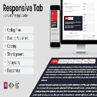 دانلود افرونه Responsive Tab برای المنتور
