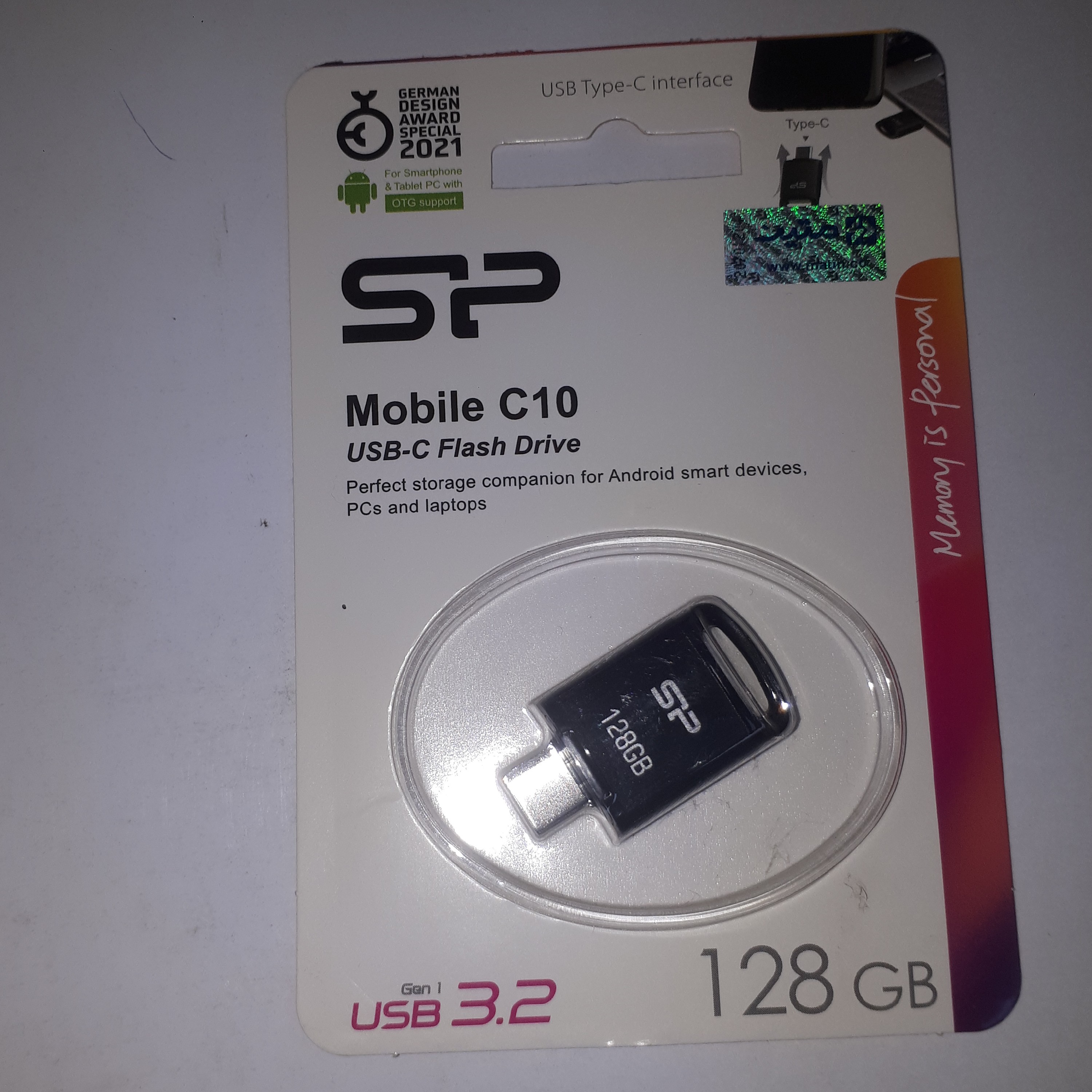 فلش  سیلیکون پاور 128 گیگ  تایپ سی 3.2