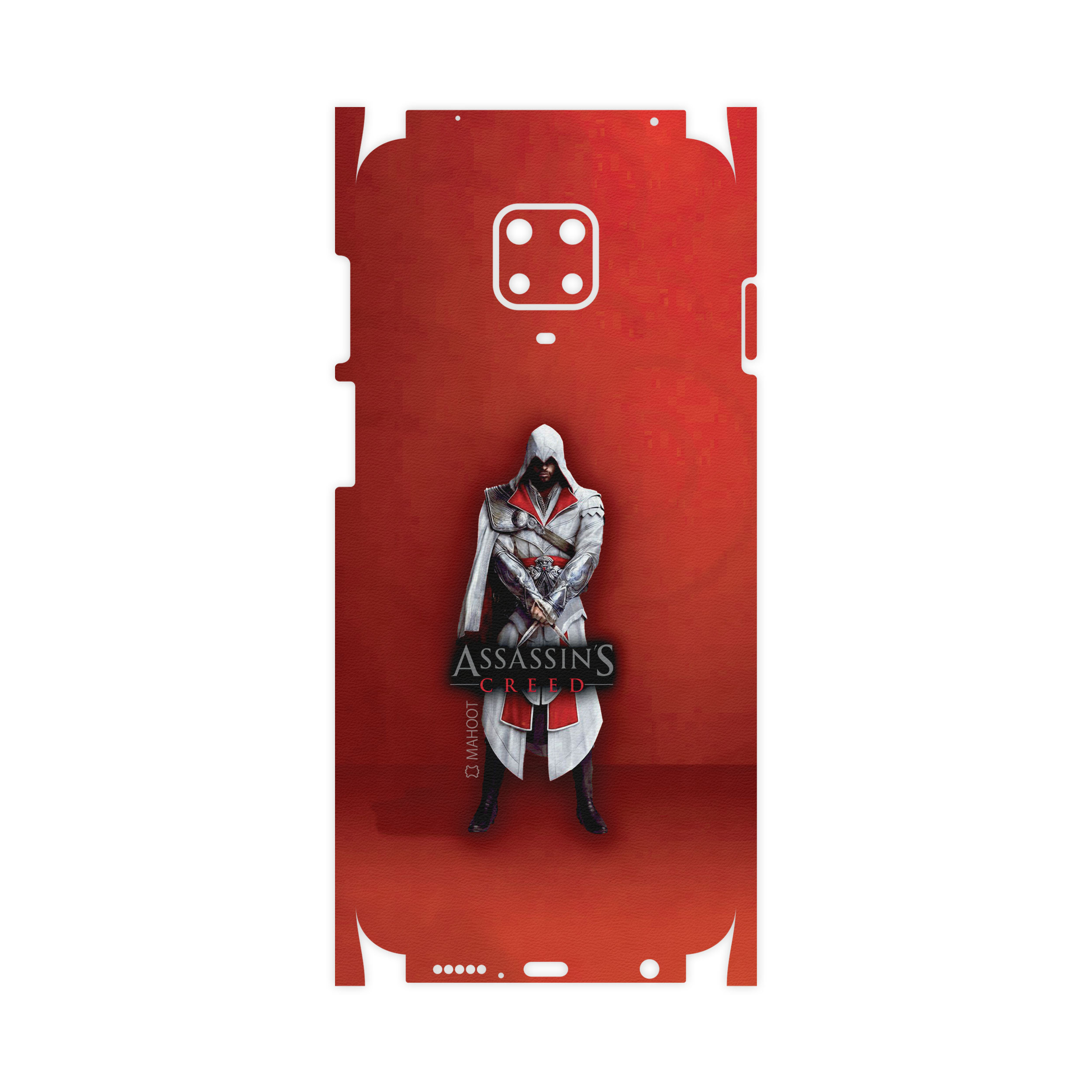 برچسب پوششی ماهوت مدل Assassins-Creed-Game-FullSkin مناسب برای گوشی موبایل شیائومی Redmi Note 9 Pro